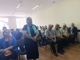 Goranboyda növbəti səyyar qəbul Tatarlı kəndində keçirildi